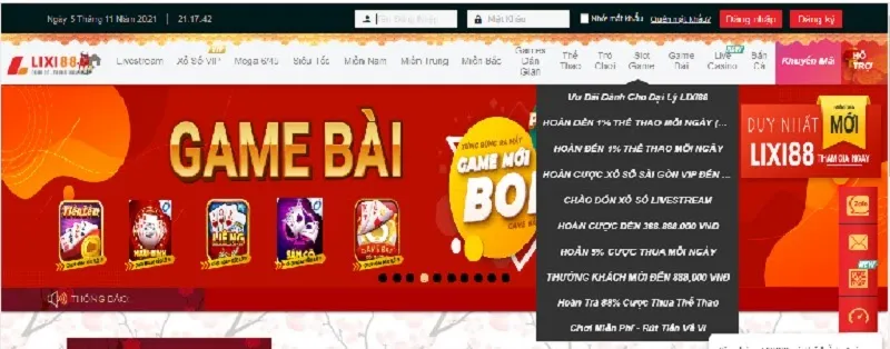 Hướng dẫn cách nhận khuyến mãi tại nhà cái cá cược Lixi88