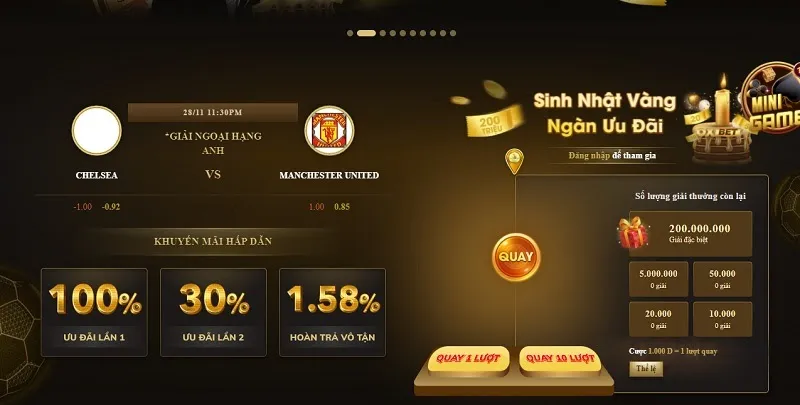 Những khuyến mãi siêu đỉnh cao tại OxBet