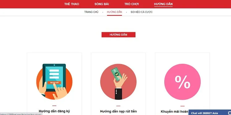 Hướng dẫn cách nhận khuyến mãi 388Bet tại nhà cái trực tuyến