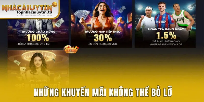 Tổng hợp những hoạt động ưu đãi không thể bỏ lỡ