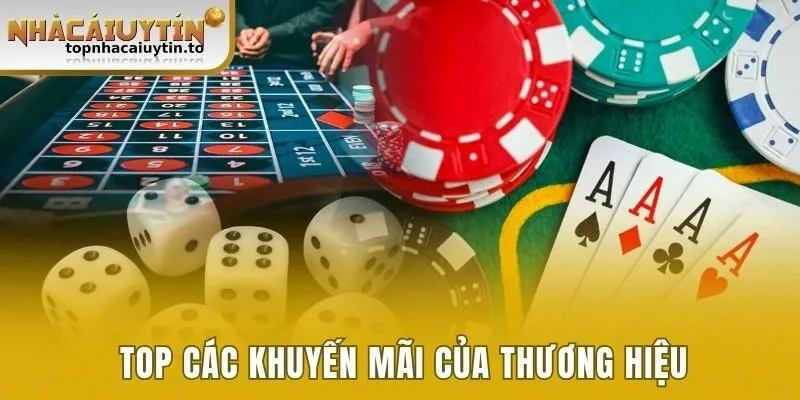 Top chương trình khuyến mãi của thương hiệu 